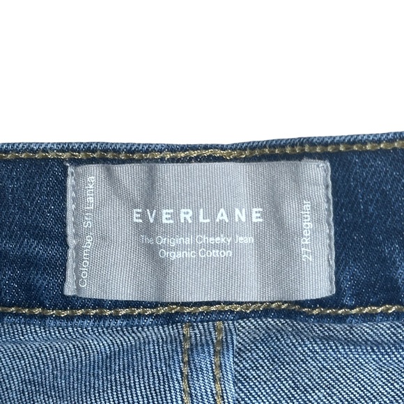 Everlane Washed Midnight The Original Cheeky Jean US 27 - Picture 4 of 8